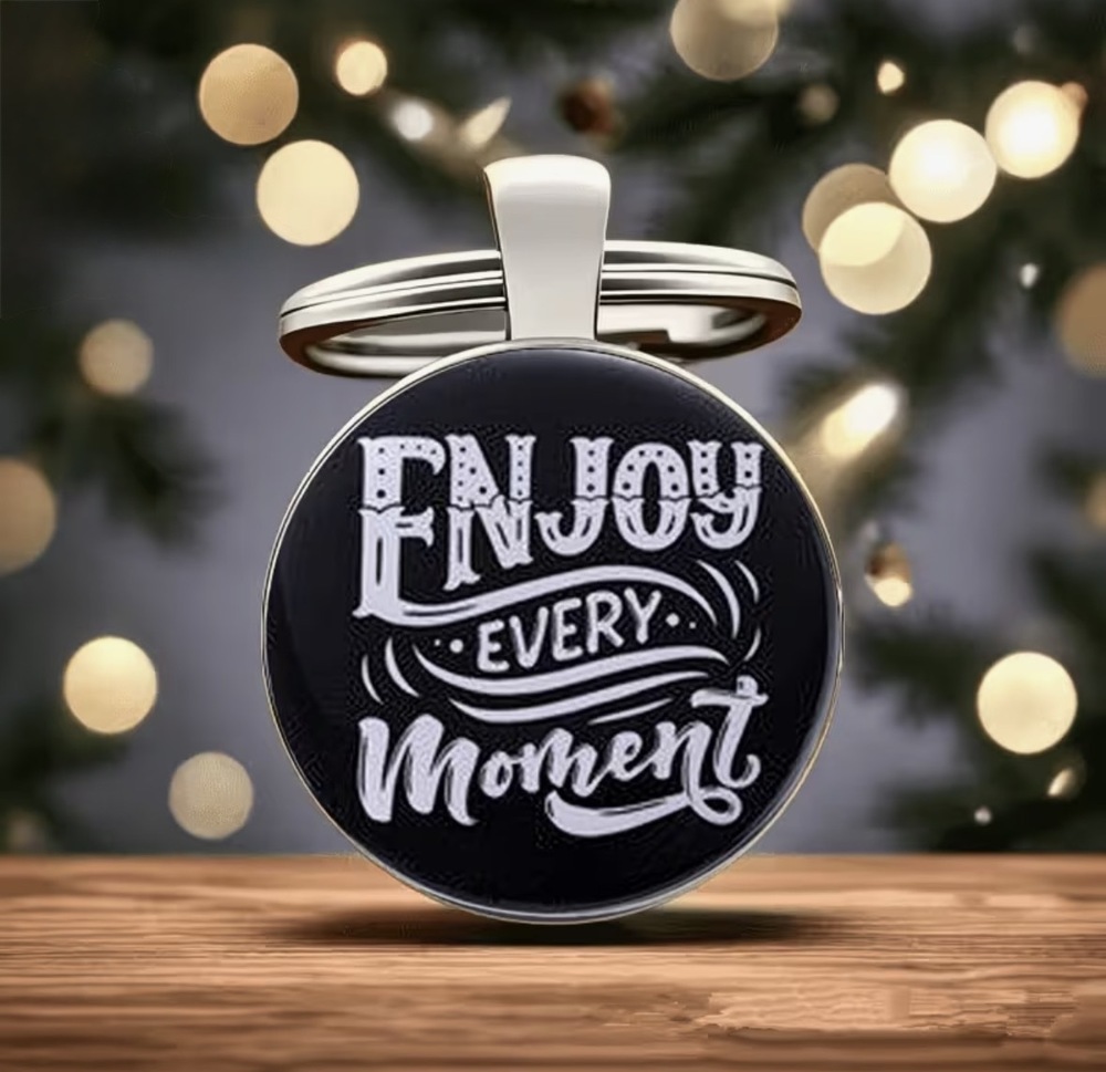 3/$25 Enjoy Every Moment Keychain NEW